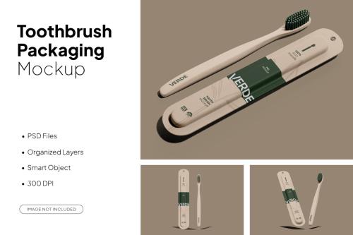 Toothbrush Mockup