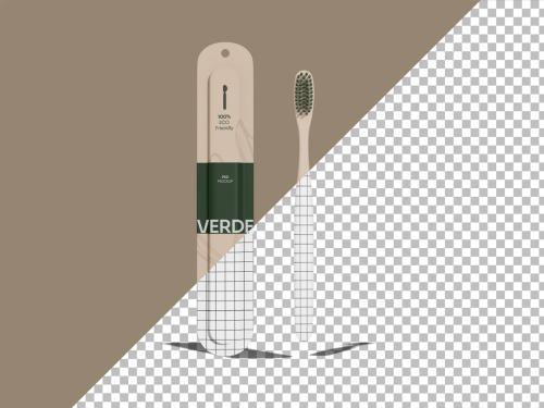 Toothbrush Mockup