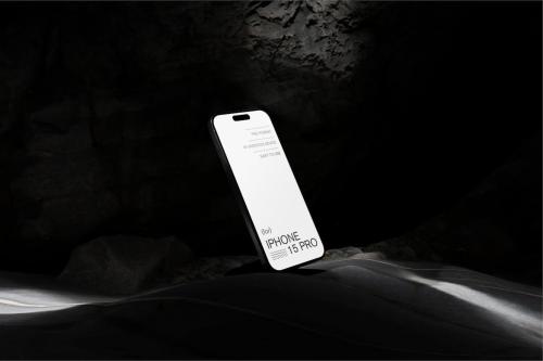 Black iPhone 14 Pro Mockups