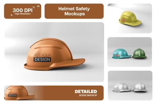 Helmet Safety Mockup