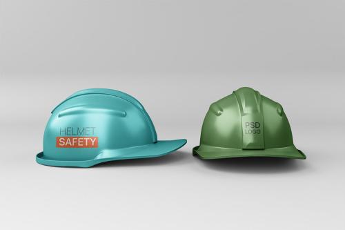 Helmet Safety Mockup