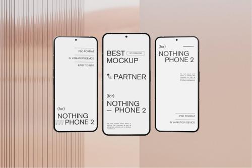 Nothing Phone 2 Mockups