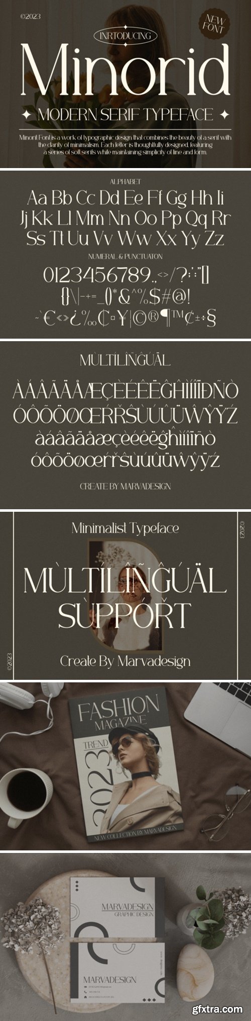 Minorid Font