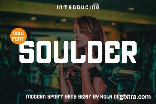 Soulder Modern Sport Sans Serif 4HCKZ67