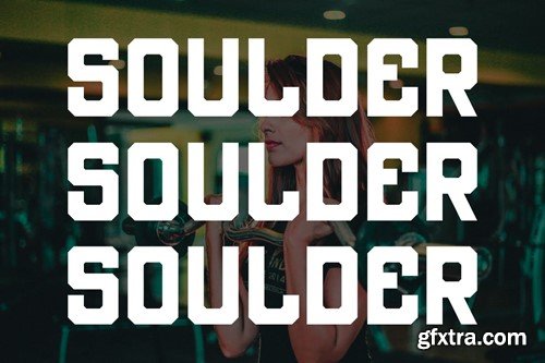 Soulder Modern Sport Sans Serif 4HCKZ67