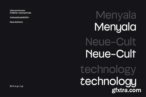 Neue Gothama - Gen Z Helve Grotesk Roman & Oblique KBJBWF4