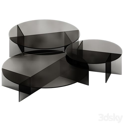 SESTANTE Round Coffee Tables by Tonelli Design