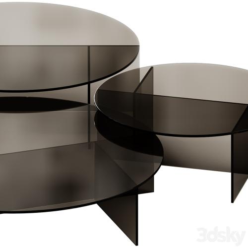 SESTANTE Round Coffee Tables by Tonelli Design