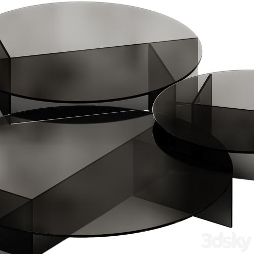 SESTANTE Round Coffee Tables by Tonelli Design