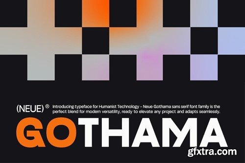 Neue Gothama - Gen Z Helve Grotesk Roman & Oblique KBJBWF4