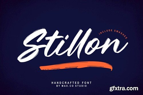 Stillon Brush Font GFK9W85