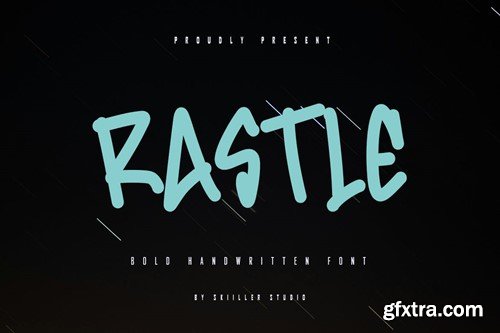 Rastle Handwritten Font MAMV227