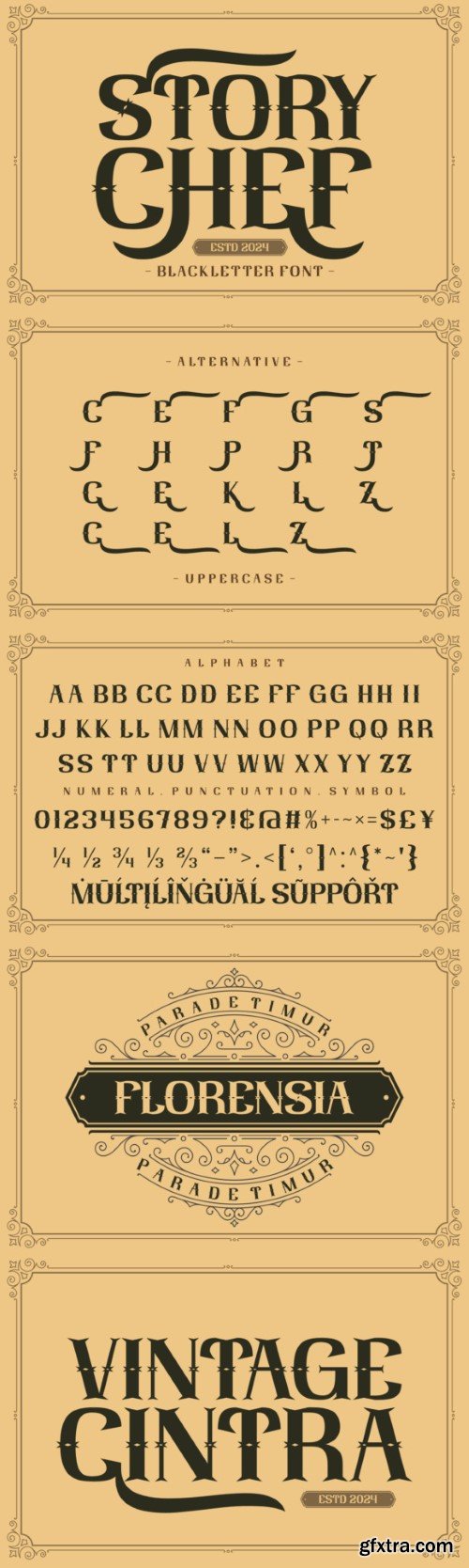 Story Chef Font