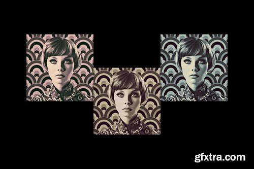 1960s Pop Art Photo Effect UQZGXHE