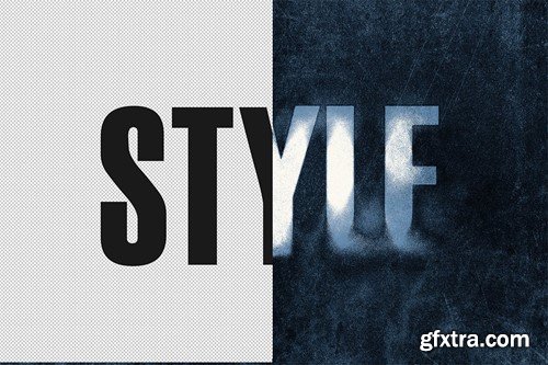 Dust Blurred Text Effects Pack PE9Y4RL