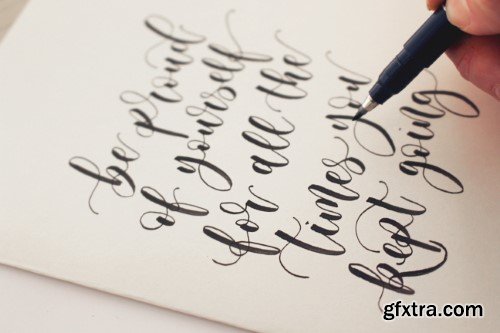 Getting Started With Brush Calligraphy Beginners Course