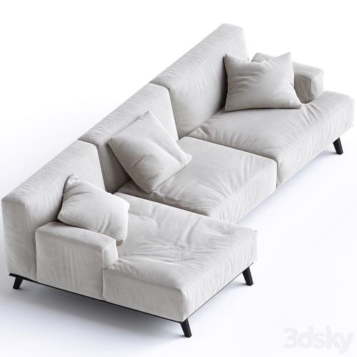 Poliform TRIBECA Sofa by Jean-Marie Massaud