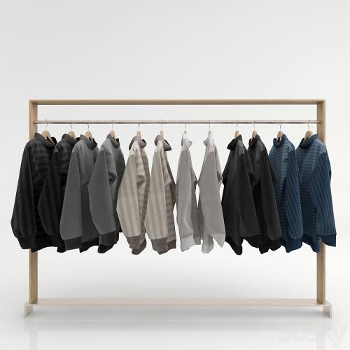 Set of clothes on a hanger B