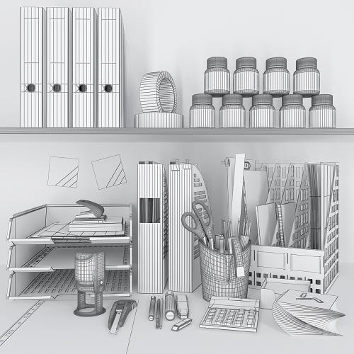 Stationery, office equipment