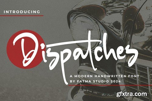 Dispatches - Brush Font NA2ZKDS