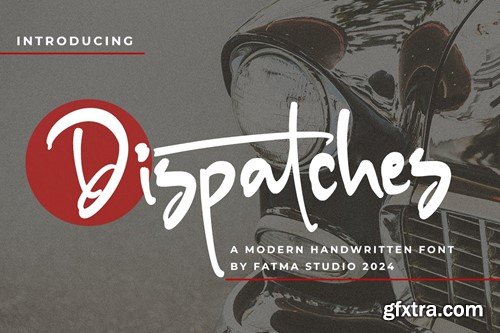 Dispatches - Brush Font NA2ZKDS