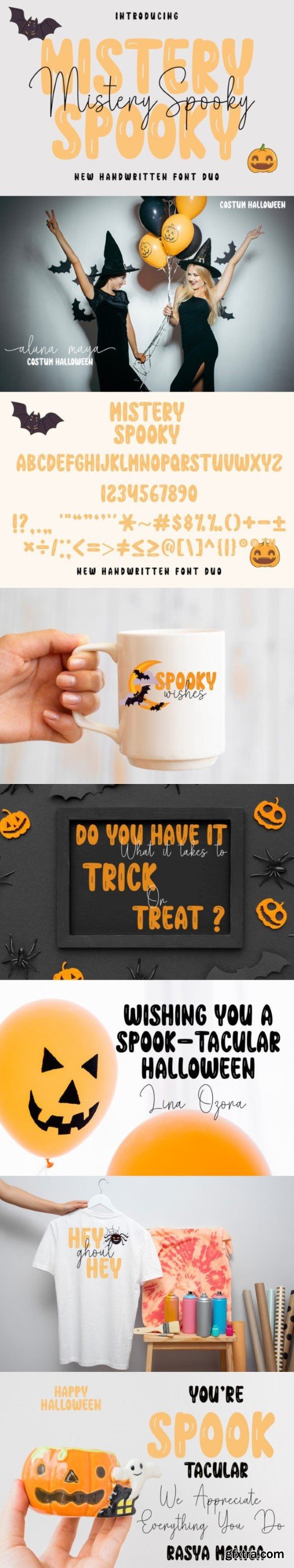 Mistery Spooky Font