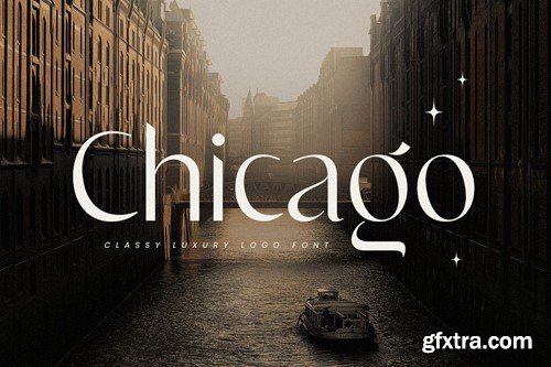 Chicago - Classy Luxury Logo Font FQ8JB77