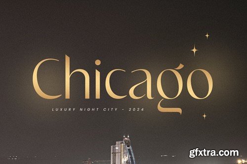 Chicago - Classy Luxury Logo Font FQ8JB77