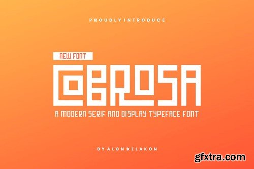 Cobrosa Modern Serif & Display Font WPMZ6Z9