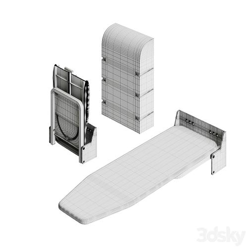 Foldable Wall Mounted Ironing Board