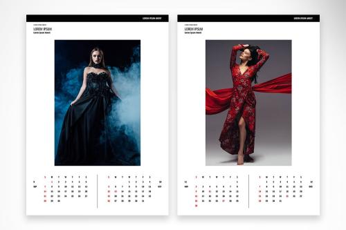 Chic and Elegant Bimonthly 2025 Calendar