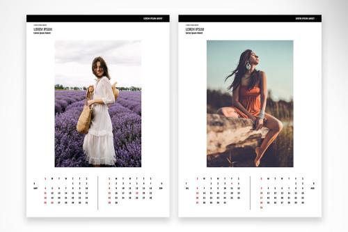 Chic and Elegant Bimonthly 2025 Calendar