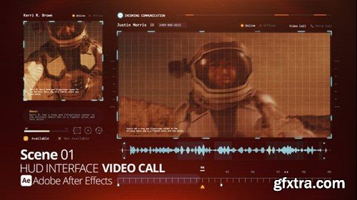 Videohive HUD Interface Video Call 01 Ae 53121272