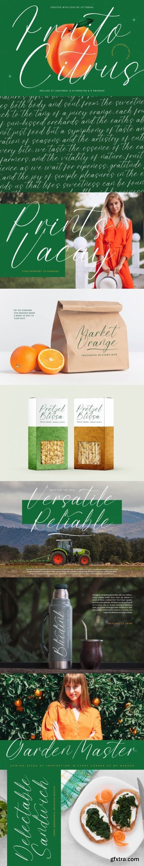 Fruito Citrus Font