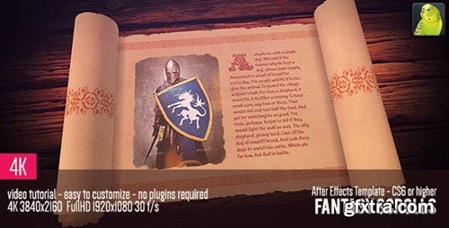 Videohive Fantasy Scrolls 15455711