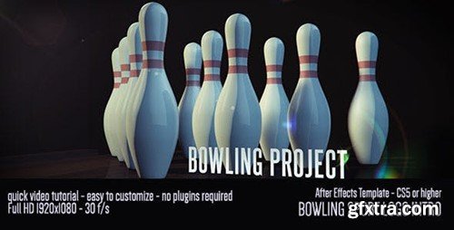 Videohive Bowling Sport Logo Intro 7982000