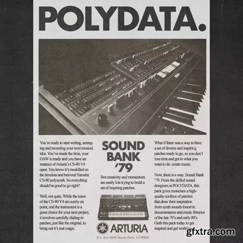 Polydata Arturia CS-80 V4 Sound Bank '79 Arturia CS-80 V4 Patches