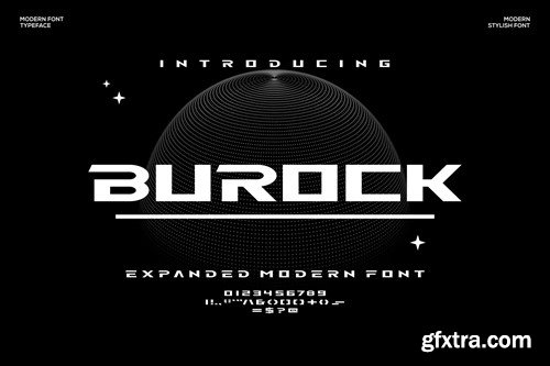 Burock Font 2MZG9J8