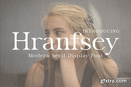 Hranfsey - Modern Serif Display Font FZ2SC3Z