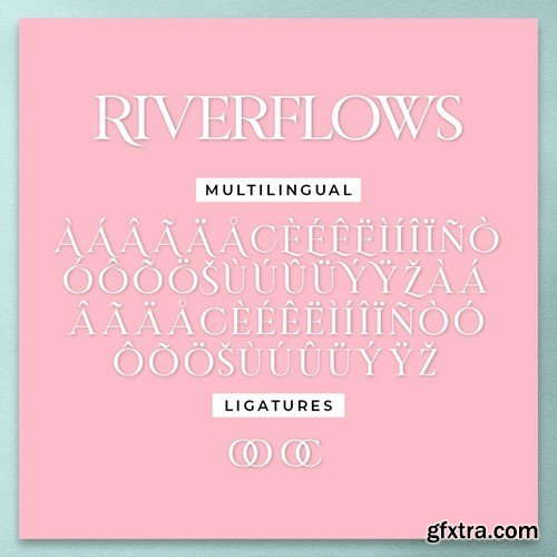 Riverflows - Modern Serif Typeface 9BULNVR