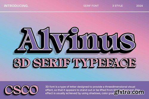 Alvinus 3D LP34MU9