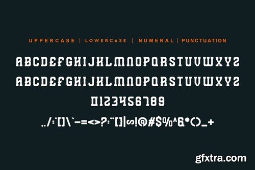 Slabanz - Slab Serif & Sport Font HDTT2CE