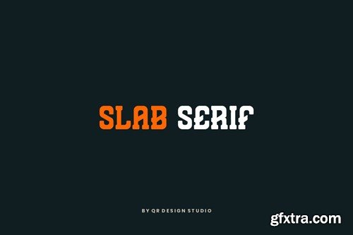 Slabanz - Slab Serif & Sport Font HDTT2CE