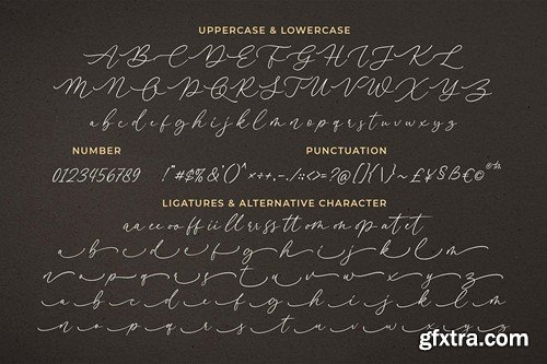 Crafter Signature a Font Combination MPRU34T