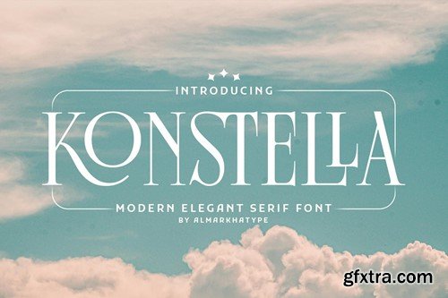 Konstella – Sophisticated Ligature Serif 8KGEN34