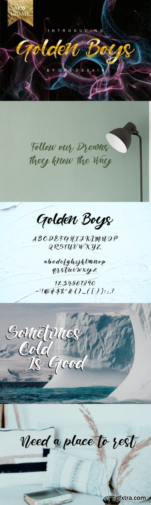 Golden Boys Font