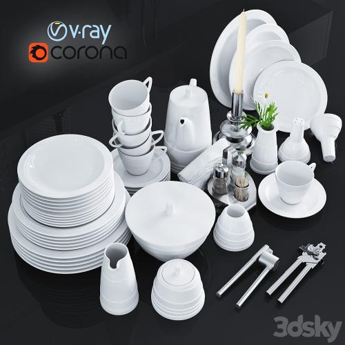 Ware and accessories for kitchen, restaurant