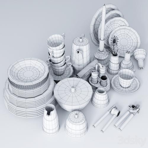 Ware and accessories for kitchen, restaurant