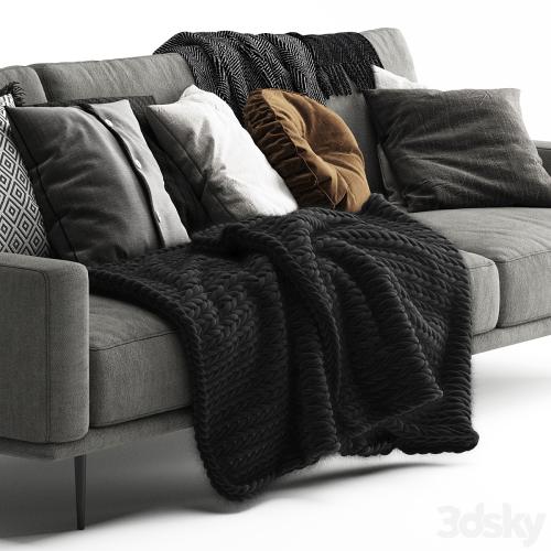 BoConcept Carlton Sofa 3 Seats - Scandinavian Set