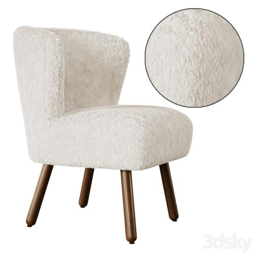 ZARA HOME TERRYCLOTH ARMCHAIR